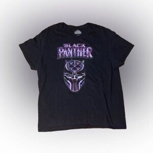 Marvel Black Panther Short Sleeve Tee Black